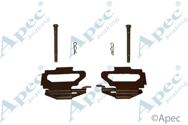 APEC BRAKING Комплектующие, колодки дискового тормоза KIT417